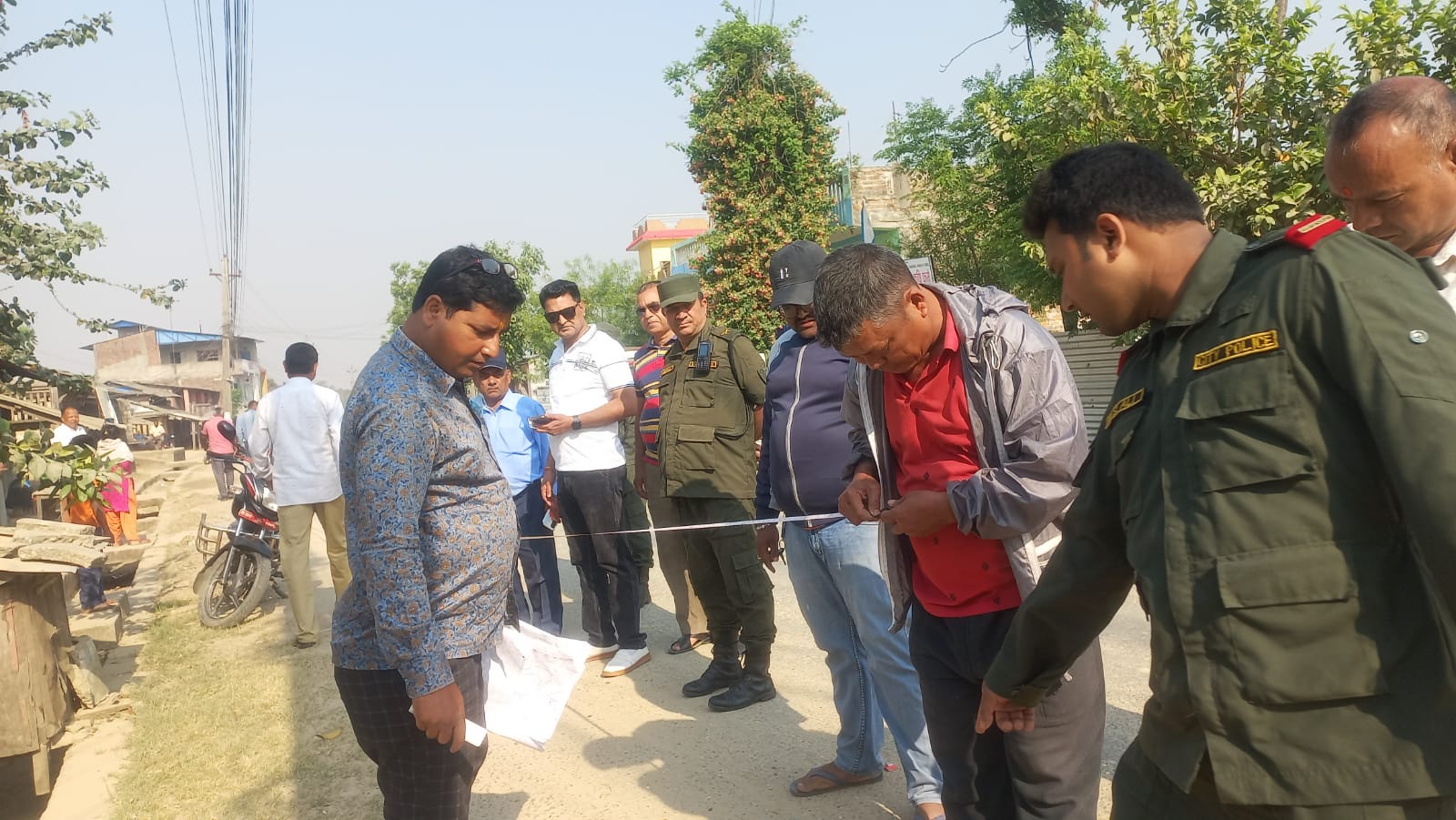 गुठी संस्थानको जग्गा खोज्ने अभियान शुक्रबार पनि जारी, १५ विघा भन्दा बढी जग्गाको सीमांकन छुट्याइयो 